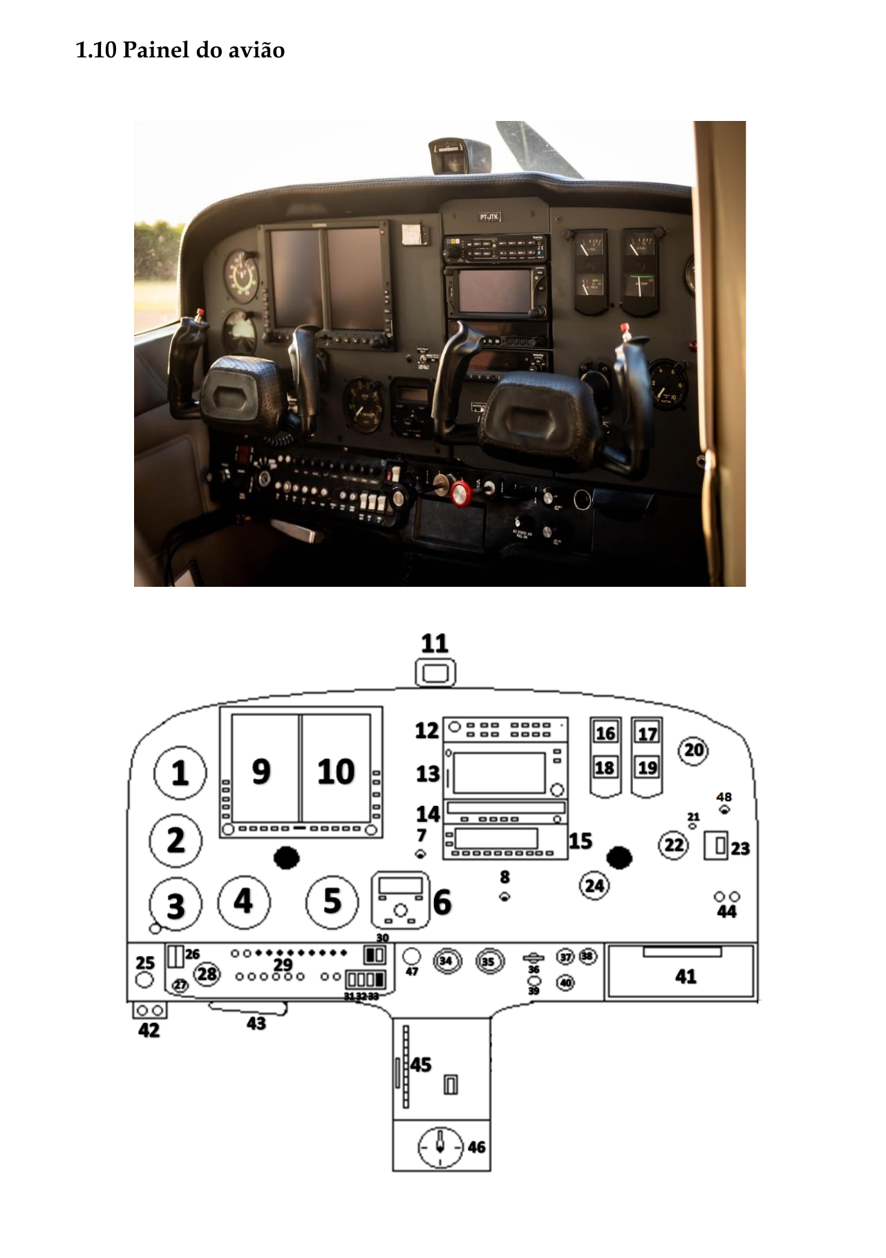Prévia visual do Cessna 172